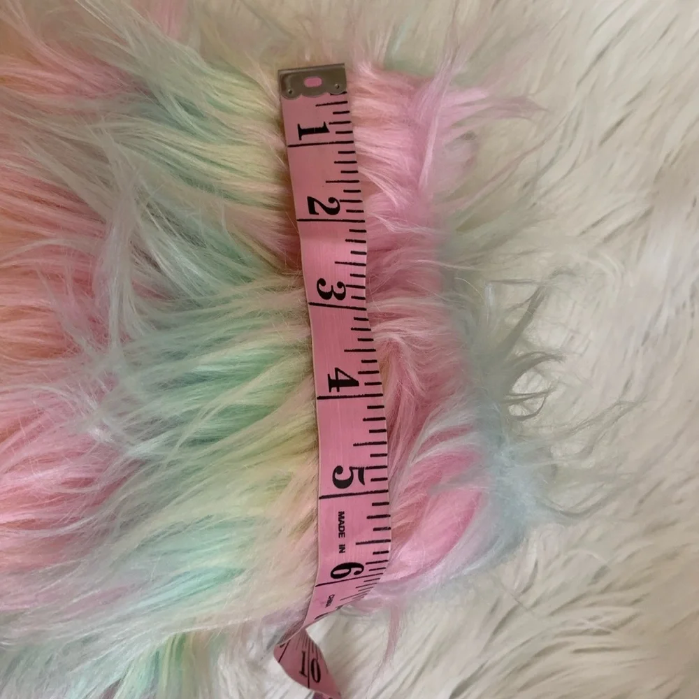 OOOH GEEZ OOOH YEAH rainbow funcky unicorn novelty slipper socks NWT one size